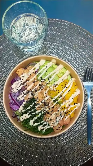 Foto subida por un cliente en una reseña de Google de Umami Healthy Food